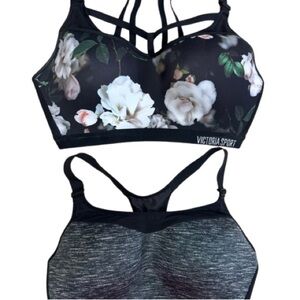Victoria Sport Max Support Bra Bundle 36DD – Floral & Space Dye